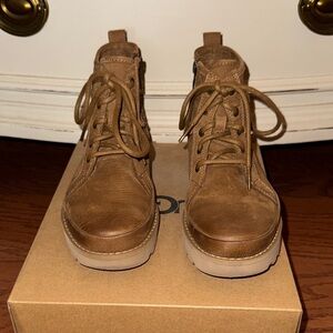 Women's Brown Leather Boots